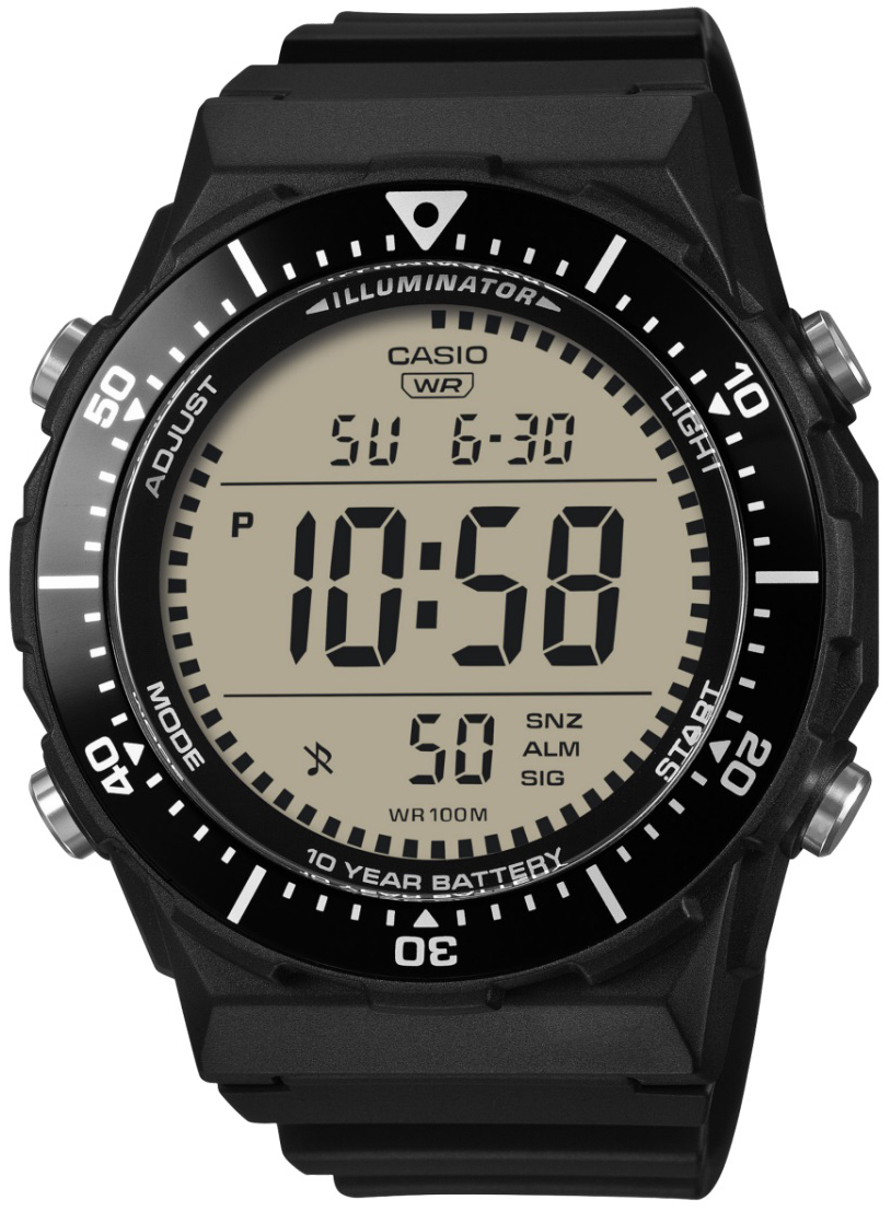 Casio Herreklokke AE-1700H-1AVEF Timeless Collection Beige/Gummi