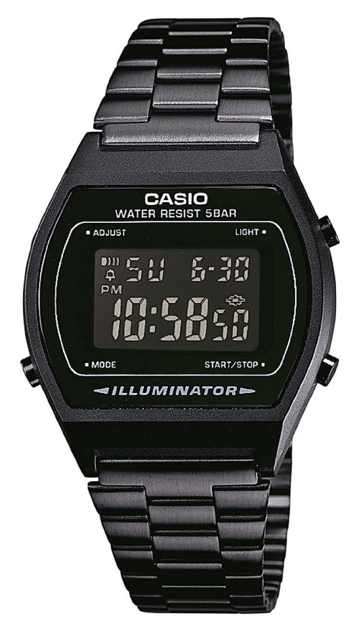 Casio Casio Collection Herreklokke B640WB-1BEF LCD/Stål 38.9x35 mm