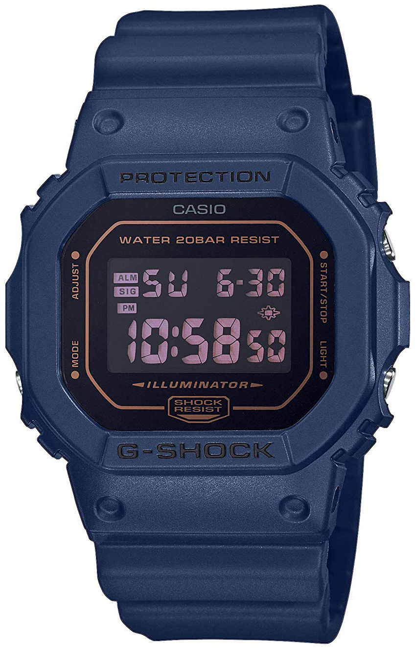 Casio G-Shock Herreklokke DW-5600BBM-2ER LCD/Resinplast