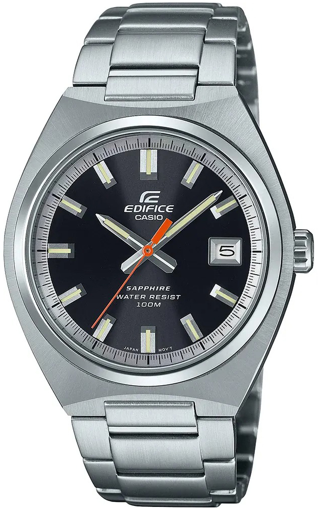 Casio Herreklokke EFB-109D-1AVEF Edifice Sort/Stål Ø39 mm