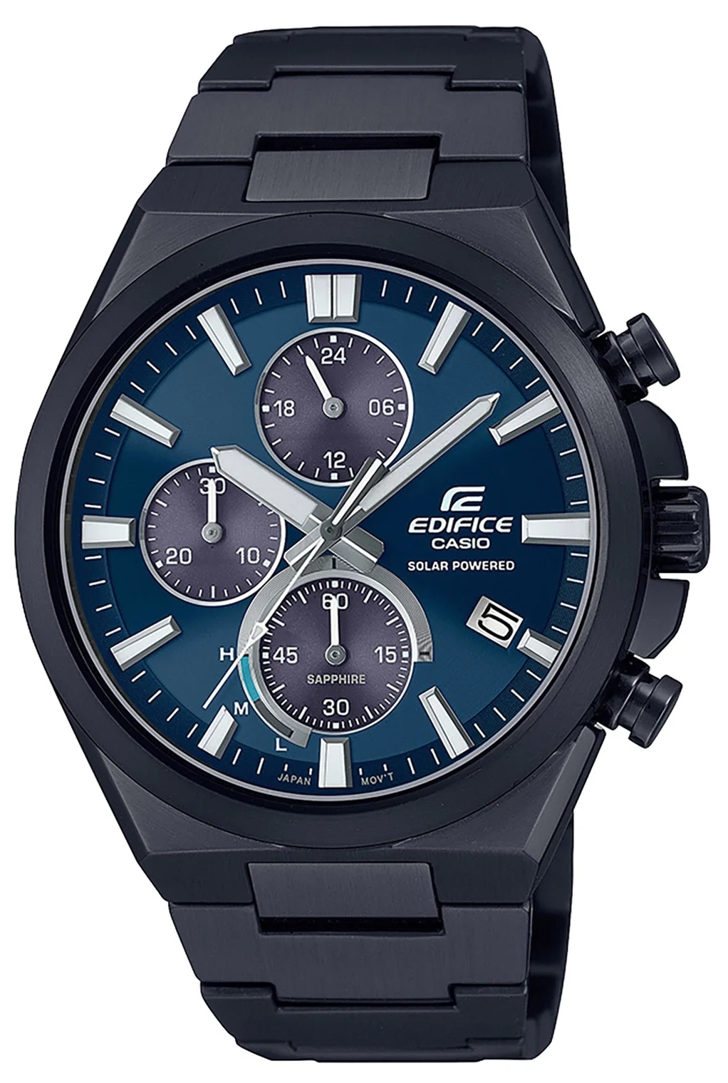 Casio Herreklokke EFS-S630DC-2AVUEF Edifice Blå/Stål Ø44 mm