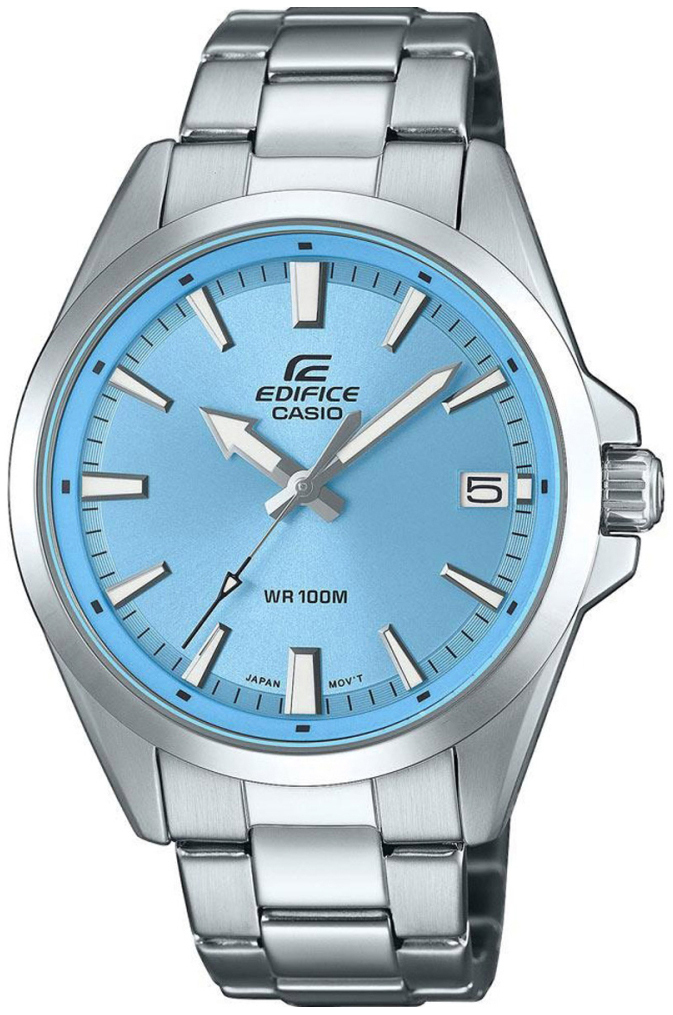 Casio Herreklokke EFV-100D-2BVUEF Edifice Blå/Stål Ø42 mm