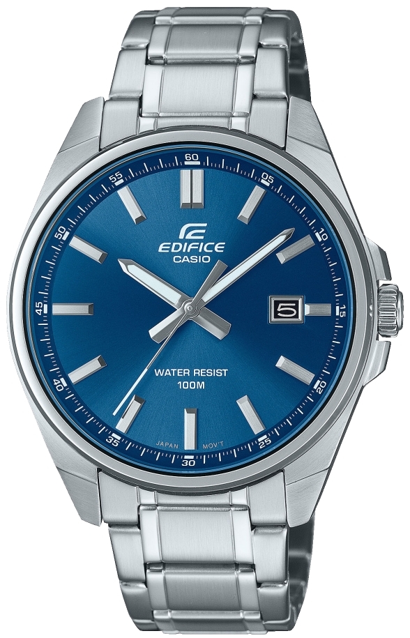 Casio Herreklokke EFV-150D-2AVUEF Edifice Blå/Stål Ø42.6 mm