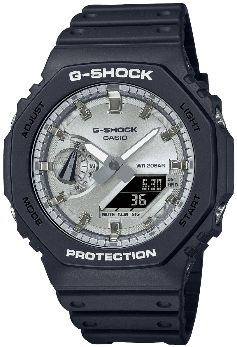 Casio Herreklokke GA-2100SB-1AER G-Shock Grå/Resinplast 48.5x45.4 mm