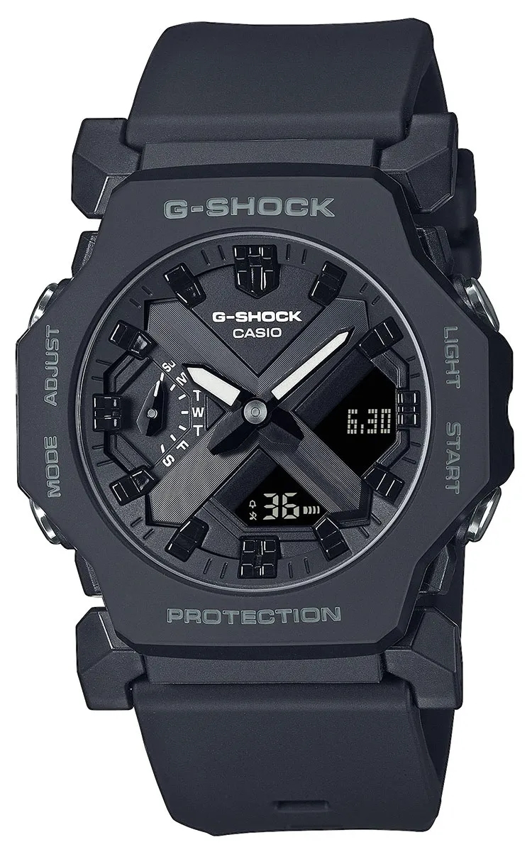 Casio Herreklokke GA-2300-1AER G-shock Sort/Resinplast Ø42.1 mm