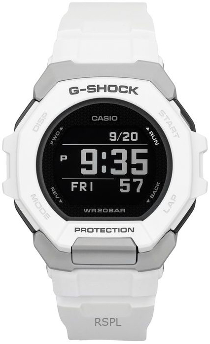 Casio Herreklokke GBD-300-7ER G-Shock LCD/Gummi Ø47.4 mm