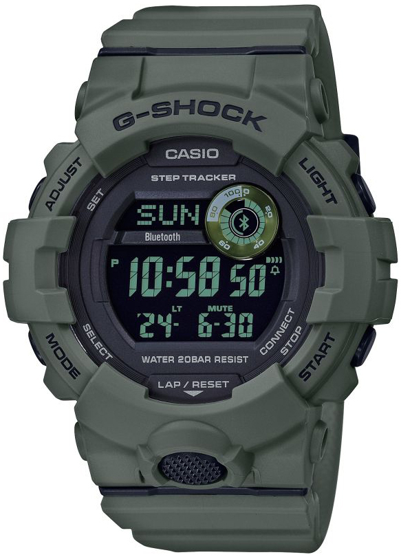 Casio G-Shock Herreklokke GBD-800UC-3ER LCD/Resinplast Ø54.1 mm - Casio