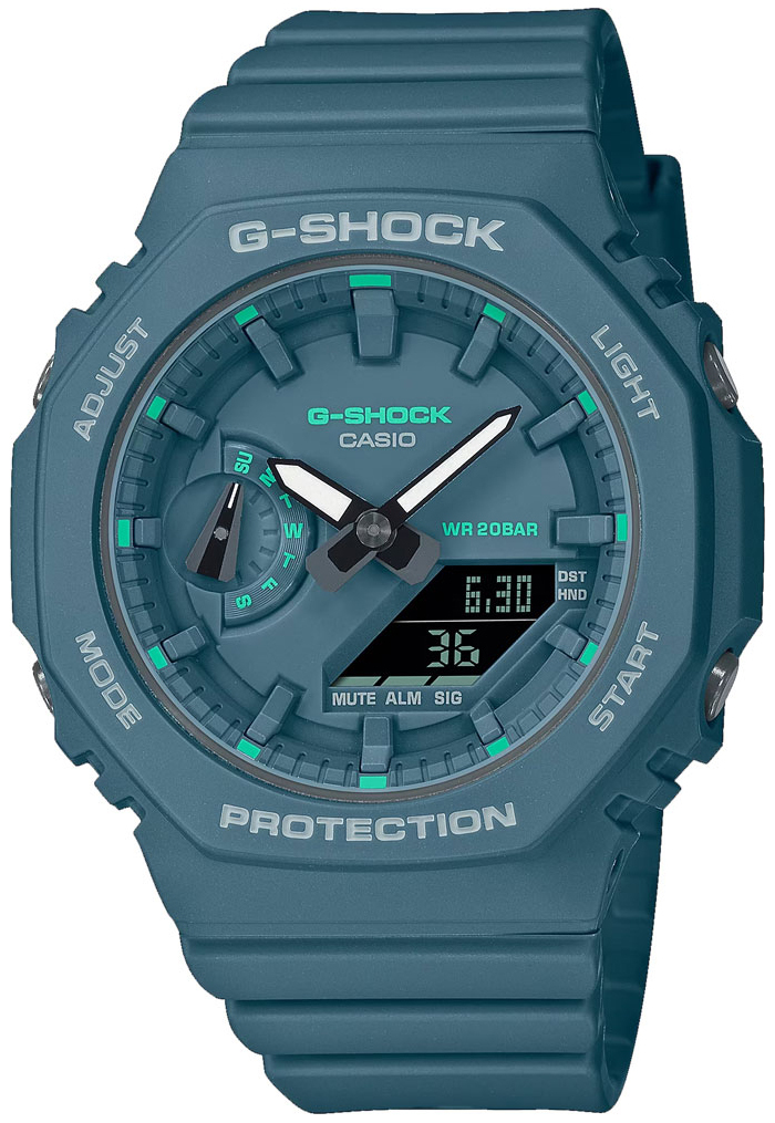 Casio Herreklokke GMA-S2100GA-3AER G-Shock Grønn/Resinplast Ø43 mm