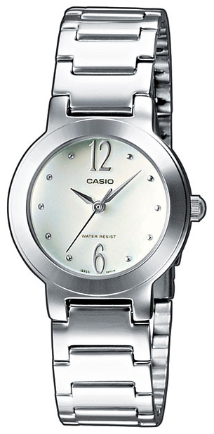 Casio Casio Collection Dameklokke LTP-1282PD-7AEF Hvit/Stål Ø26 mm - Casio