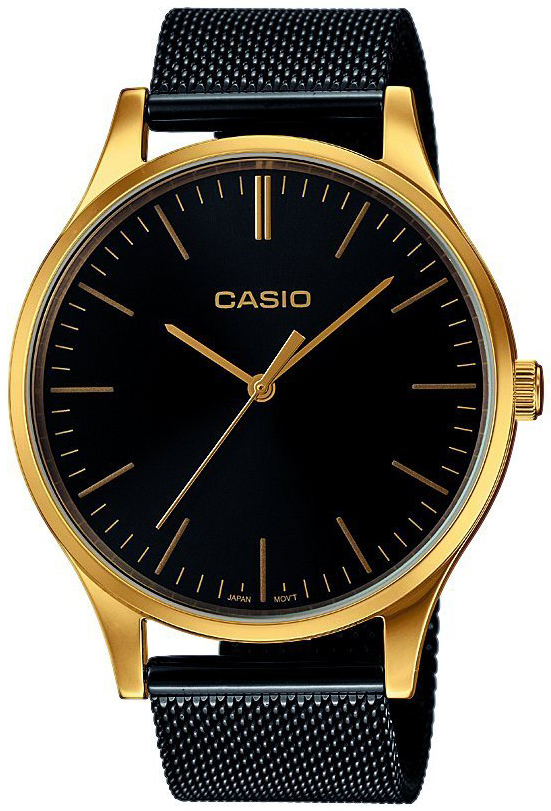 Casio Casio Collection LTP-E140GB-1AEF Sort/Stål Ø46 mm - Casio