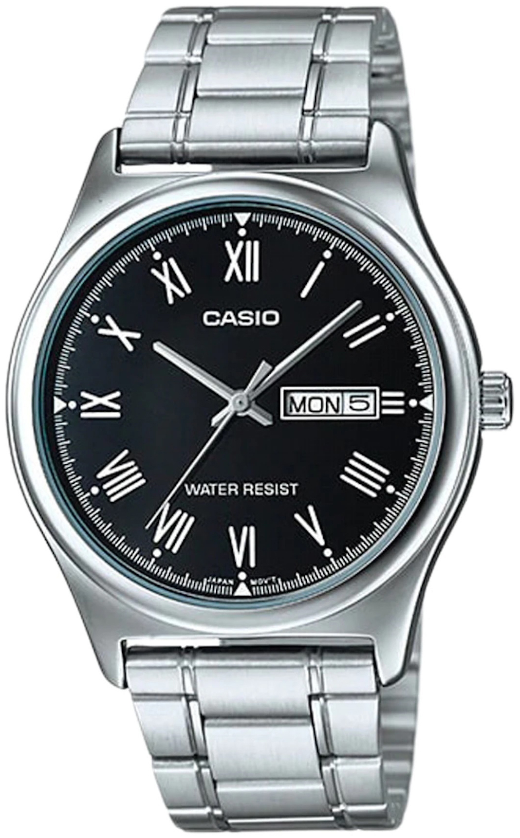 Casio Herreklokke MTP-V006D-1BUDF Classic Sort/Stål Ø42 mm