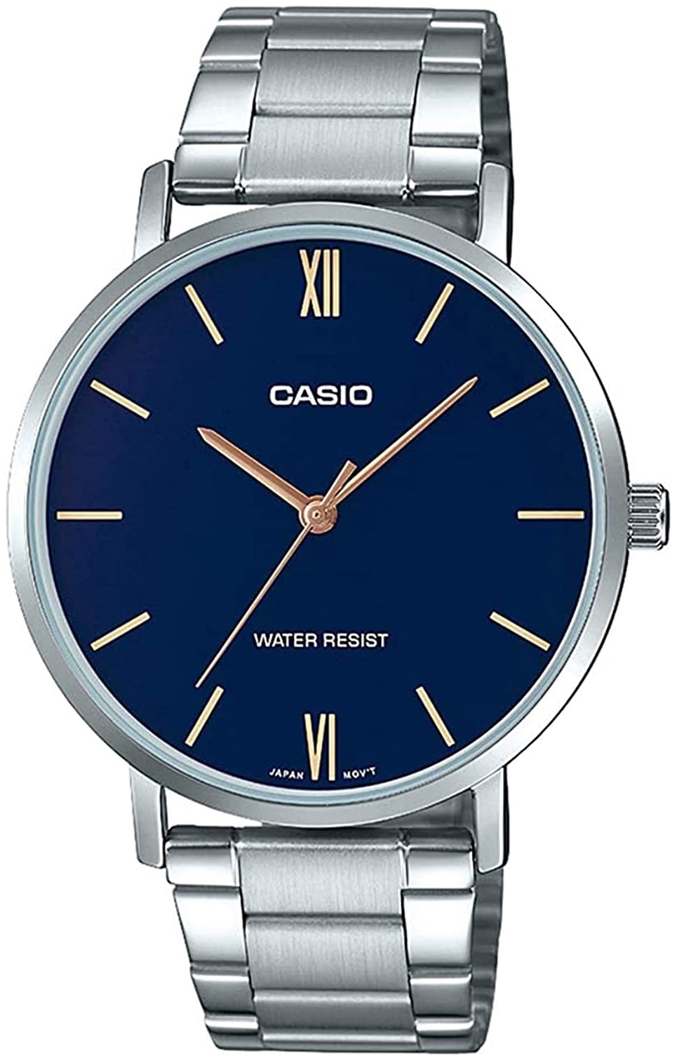 Casio Herreklokke MTP-VT01D-2BUDF Classic Blå/Stål Ø40 mm