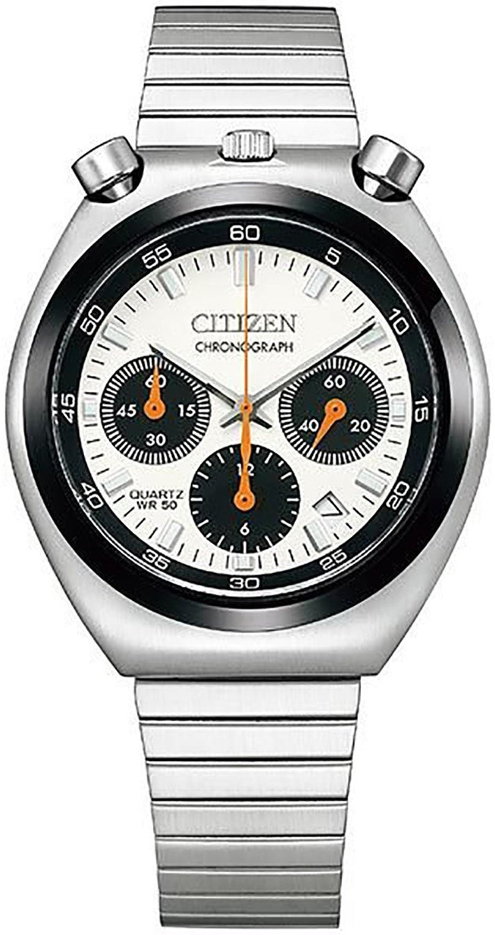 Citizen Herreklokke AN3660-81A Bullhead Hvit/Stål Ø38 mm