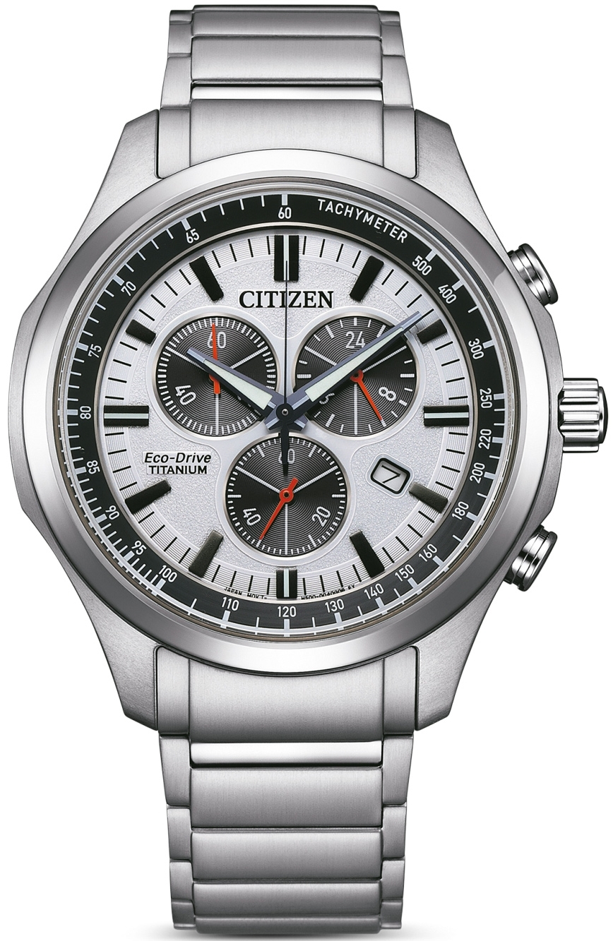 Citizen Herreklokke AT2530-85A Sport Sort/Titan Ø43 mm
