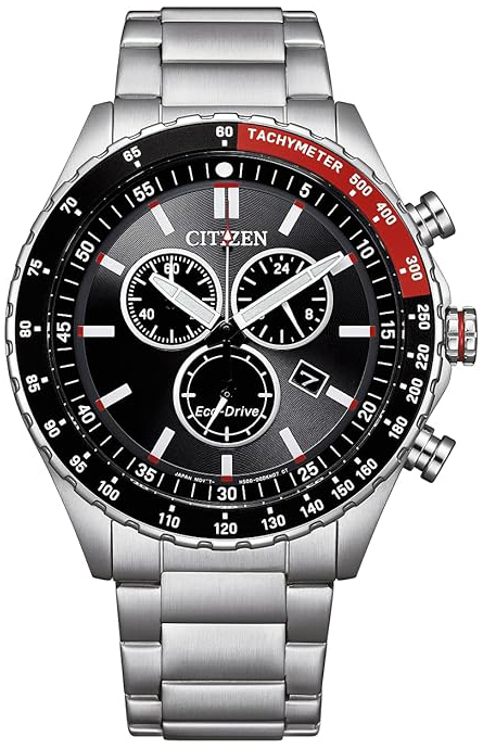 Citizen Herreklokke AT2566-88E Eco-Drive Sort/Stål Ø43 mm