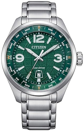Citizen Herreklokke AW1830-88X Urban Grønn/Stål Ø42 mm