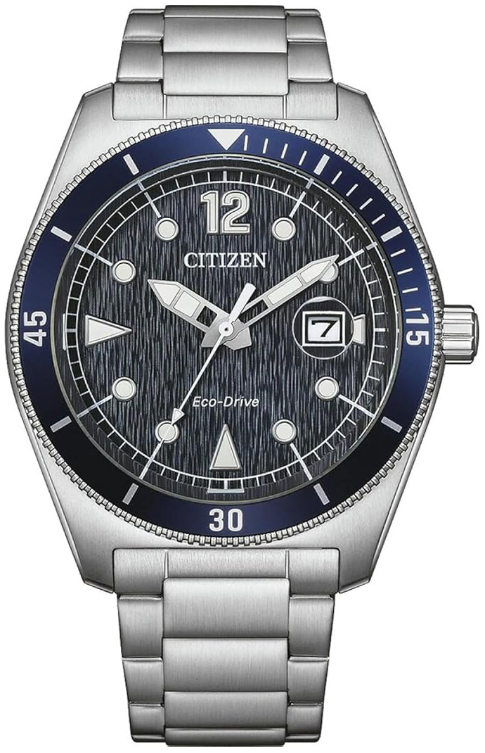 Citizen Herreklokke AW1881-52L Blå/Stål Ø43 mm