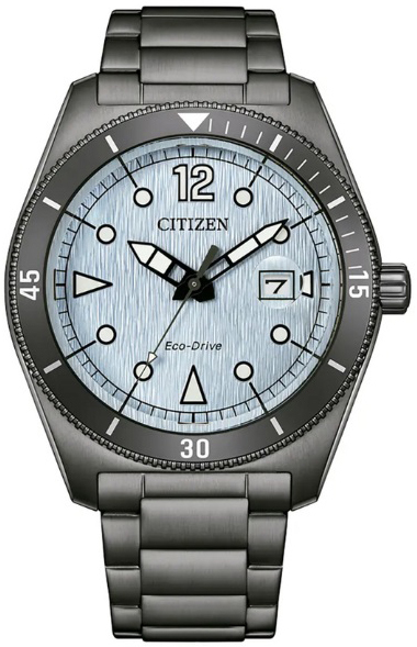 Citizen Herreklokke AW1887-56L Blå/Stål Ø43 mm
