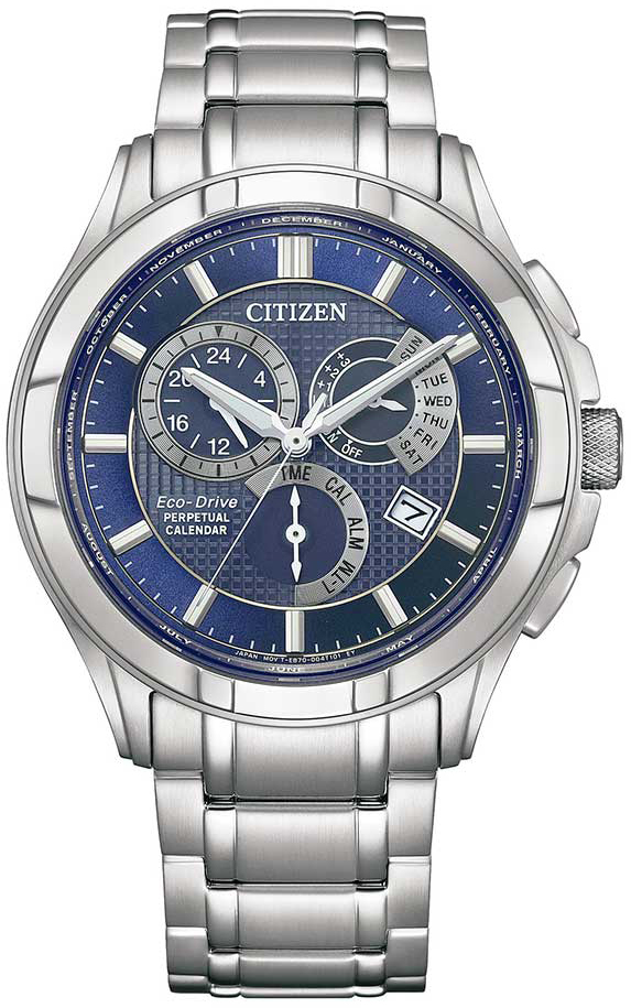 Citizen Herreklokke BL8160-58L Eco Drive Blå/Stål Ø44 mm