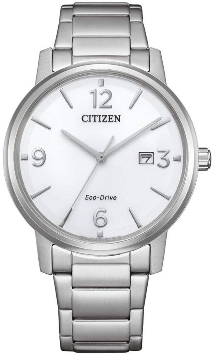 Citizen Herreklokke BM6755-71A Hvit/Stål Ø40 mm