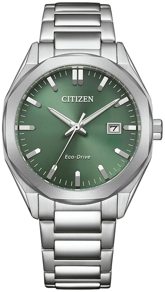 Citizen Herreklokke BM7620-83Y Grønn/Stål Ø38 mm