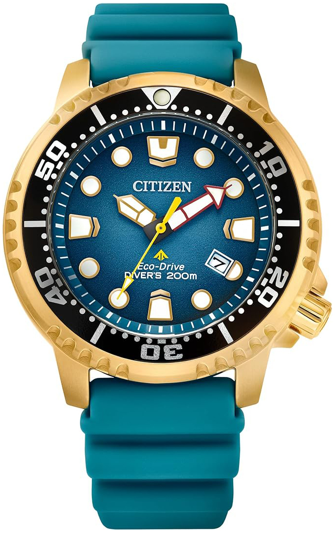 Citizen Herreklokke BN0162-02X Promaster Turkis/Gummi Ø44 mm