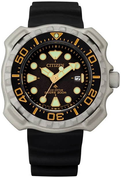 Citizen Herreklokke BN0220-16E Promaster Sort/Gummi Ø46.5 mm