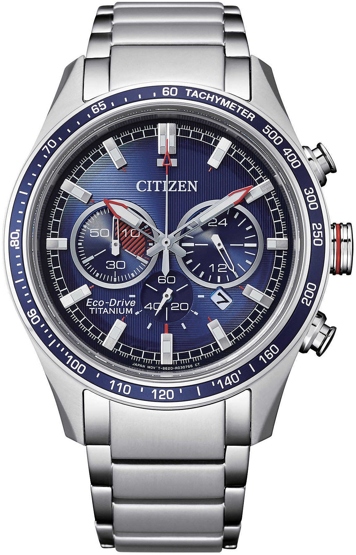 Citizen Herreklokke CA4490-85L Titanium Blå/Titan Ø43 mm