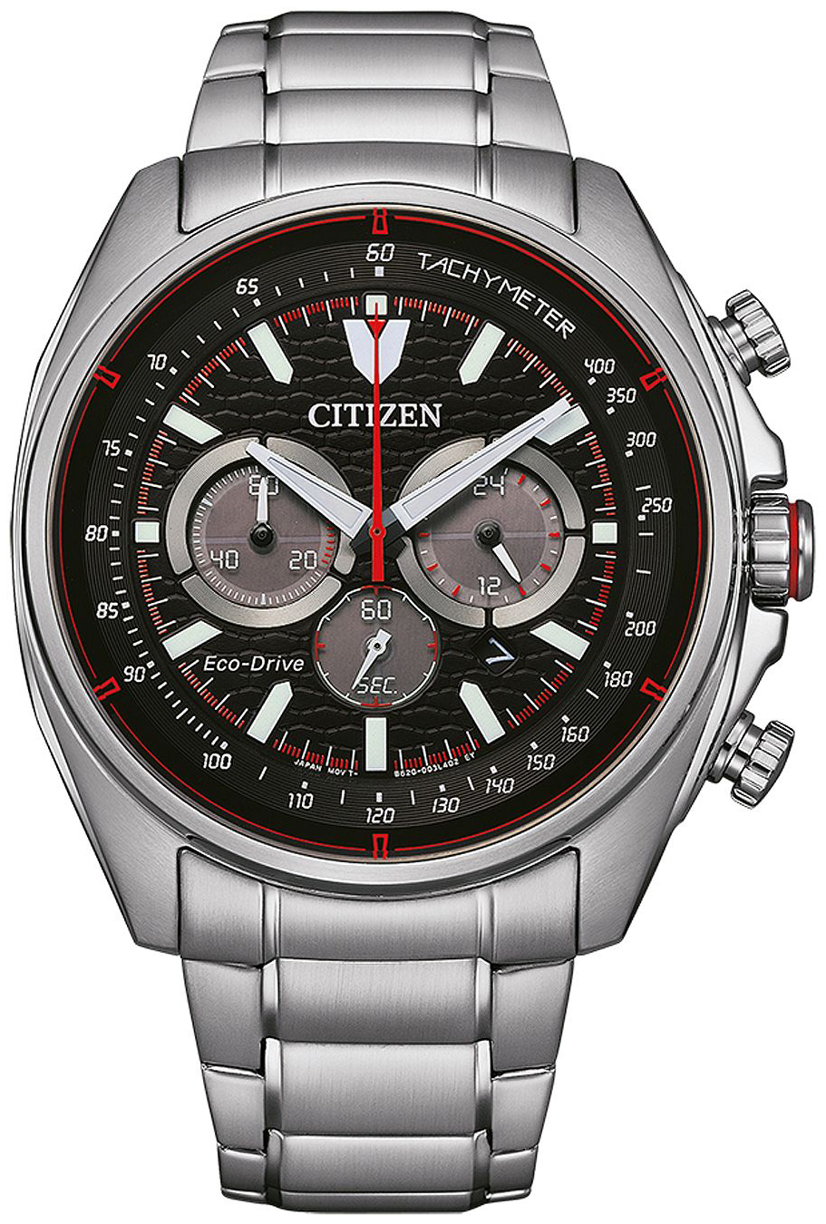 Citizen Herreklokke CA4561-89E Eco Drive Sort/Stål Ø45 mm