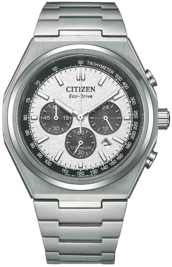 Citizen Herreklokke CA4610-85A Chrono Hvit/Titan Ø43 mm