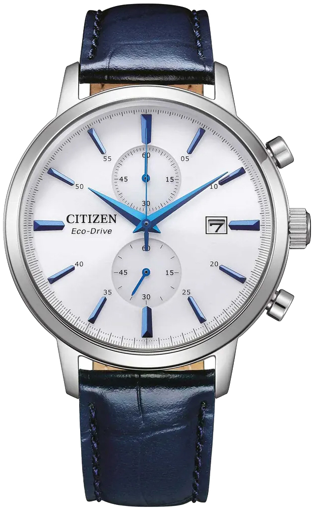Citizen Herreklokke CA7069-16A Vintage Hvit/Lær Ø42 mm