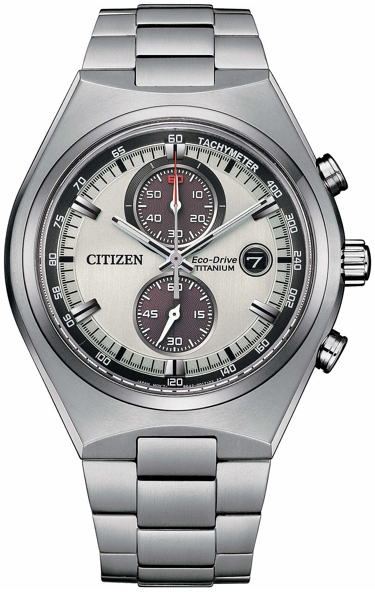 Citizen Herreklokke CA7090-87A Titanium Sølvfarget/Titan Ø43 mm