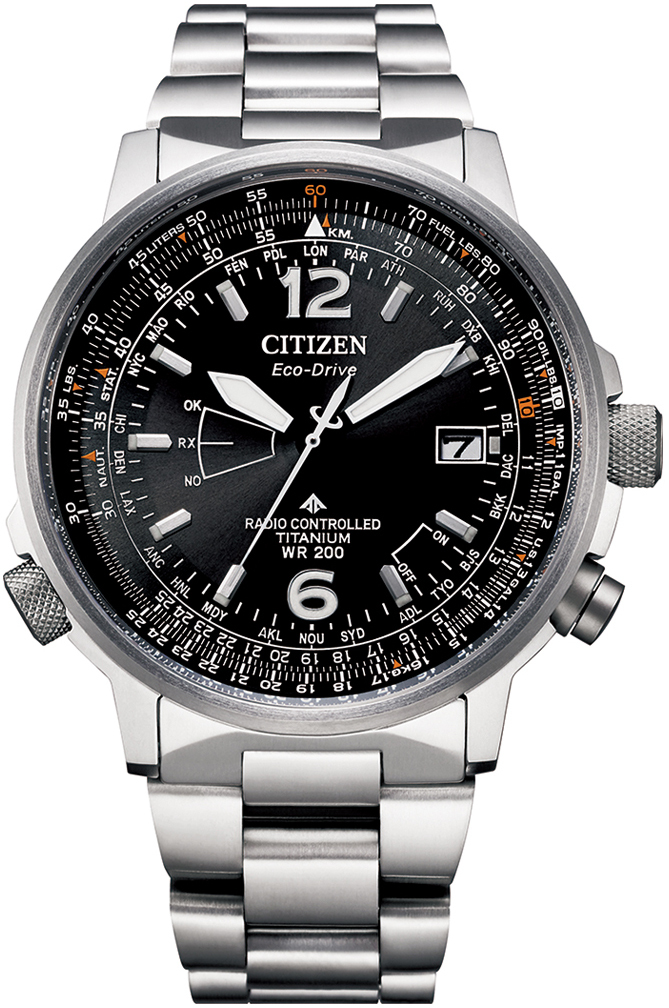 Citizen Herreklokke CB0230-81E Sort/Titan Ø43 mm