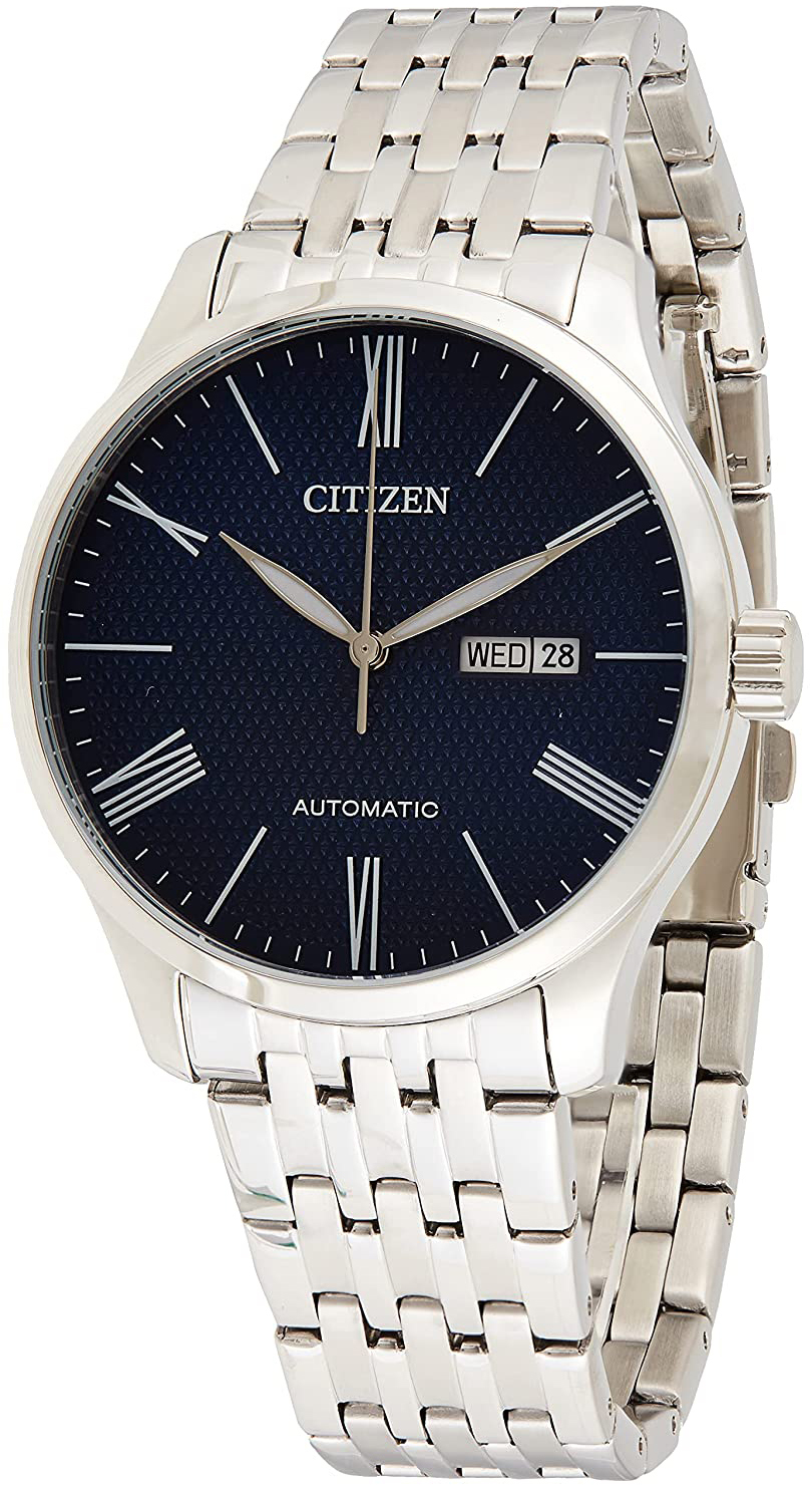Citizen Herreklokke NH8350-59L Mechanical Blå/Stål Ø40 mm