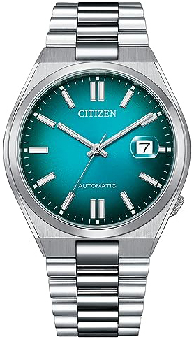 Citizen Herreklokke NJ0151-88X Tsuyosa Collection Grønn/Stål Ø40 mm