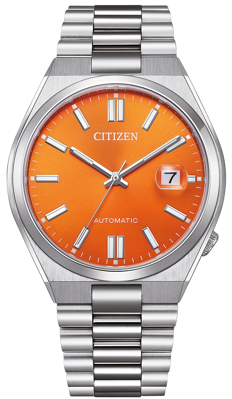 Citizen Herreklokke NJ0151-88Z Tsuyosa Collection Orange/Gulltonet