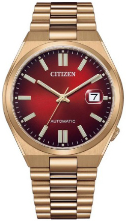Citizen Herreklokke NJ0153-82X Dress Rød/Gulltonet stål Ø40 mm