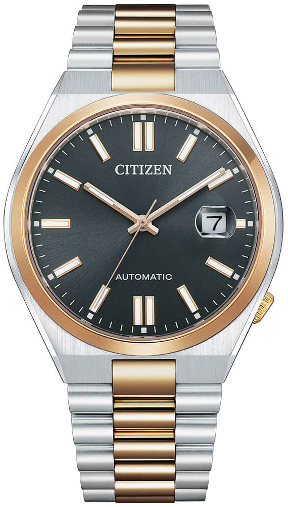 Citizen Herreklokke NJ0154-80H Dress Grå/Gulltonet stål Ø40 mm