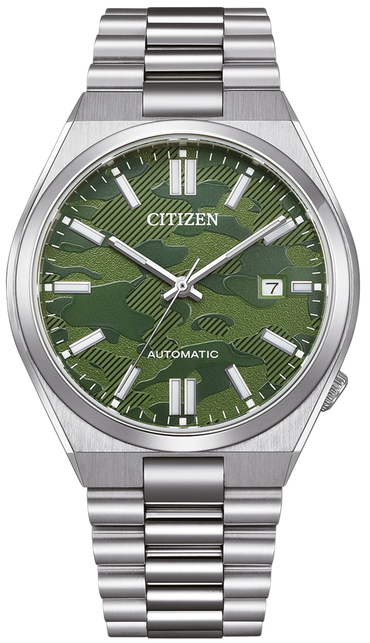 Citizen Herreklokke NJ0159-86X Tsuyosa Collection Grønn/Gulltonet