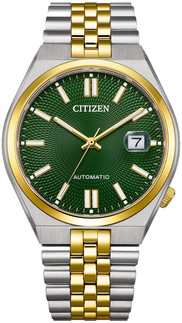 Citizen NK0024-54X Tsuyosa Collection Grønn/Gulltonet stål Ø40 mm