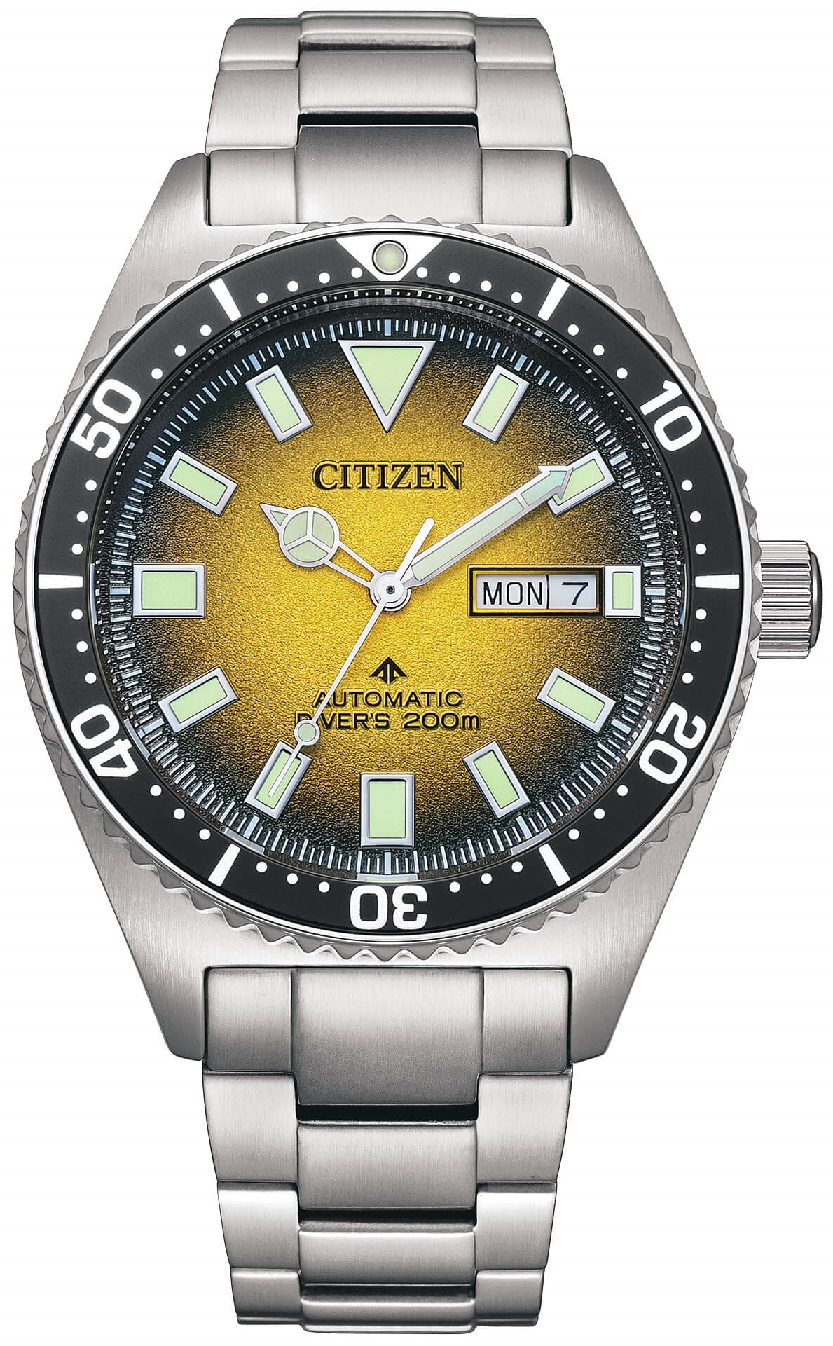 Citizen Herreklokke NY0120-52X Promaster Gul/Stål Ø41 mm
