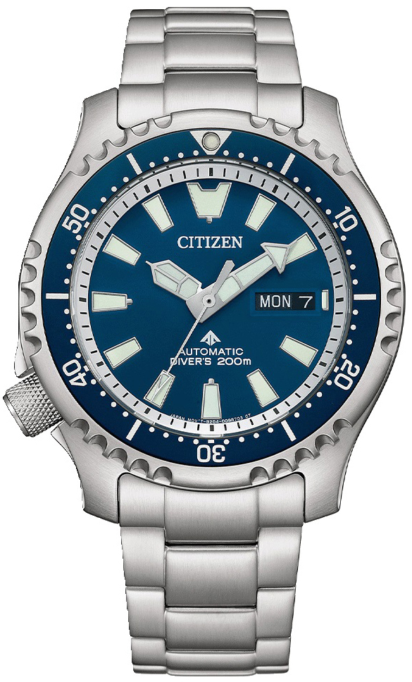 Citizen Herreklokke NY0161-63LE Promaster Marine Blå/Stål Ø42 mm