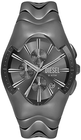 Diesel Herreklokke DZ4682 Mercurial Grå/Stål Ø45 mm