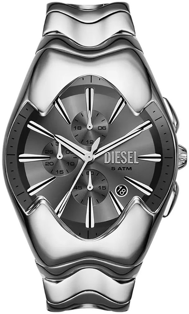 Diesel Herreklokke DZ4683 Mercurial Grå/Stål Ø45 mm