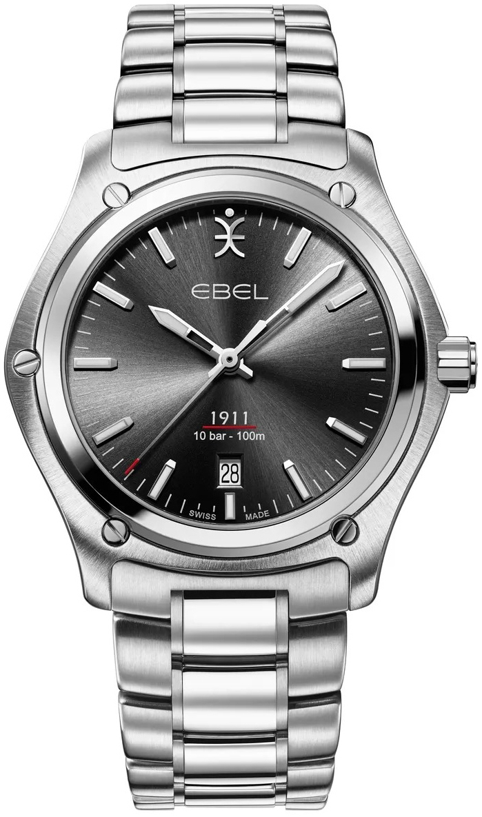 Ebel 1911 Herreklokke 1216583 Grå/Stål Ø42 mm