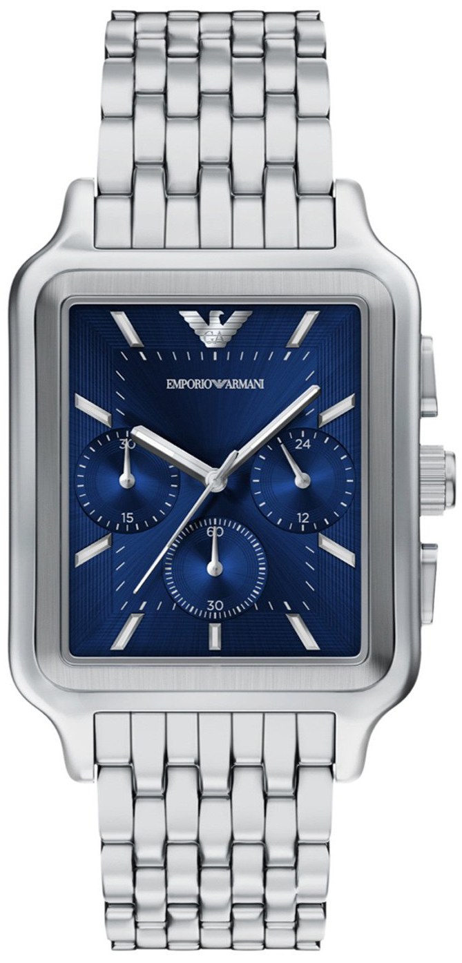 Emporio Armani Herreklokke AR11750 Blå/Stål