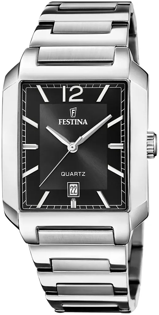 Festina Herreklokke F20677-4 Classic Sort/Stål
