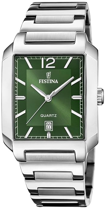 Festina Herreklokke F20677-5 Classic Grønn/Stål