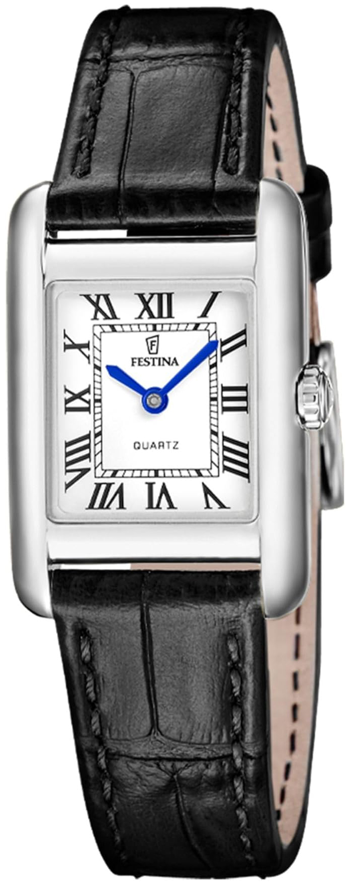 Festina Herreklokke F20773-1 Hvit/Lær