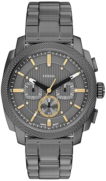 Fossil Herreklokke FS6160 Machine Grå/Stål Ø44 mm